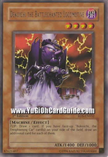 Yu-Gi-Oh! Dekoichi The Battlechanted Locomotive Card - BP01-EN189 Common 1st Edition