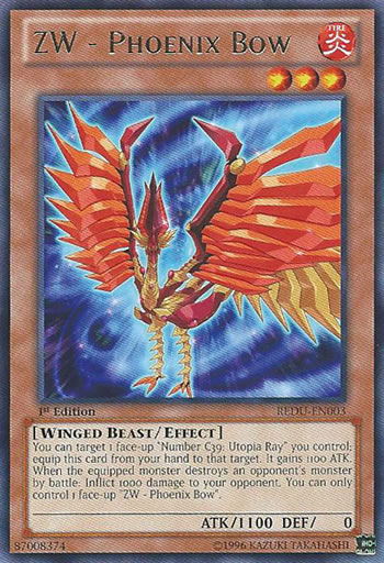Yu-Gi-Oh Card: ZW - Phoenix Bow