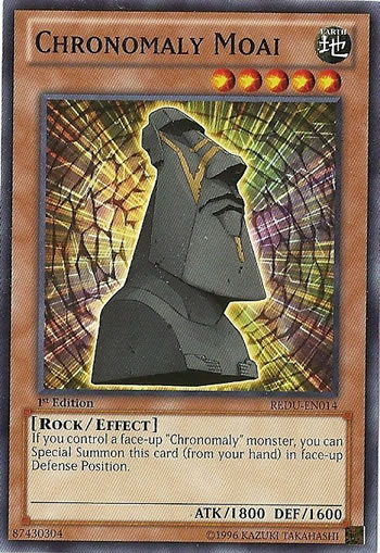 Yu-Gi-Oh Card: Chronomaly Moai