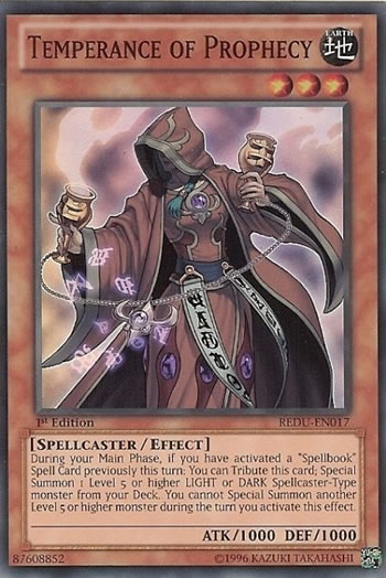 Yu-Gi-Oh Card: Temperance of Prophecy