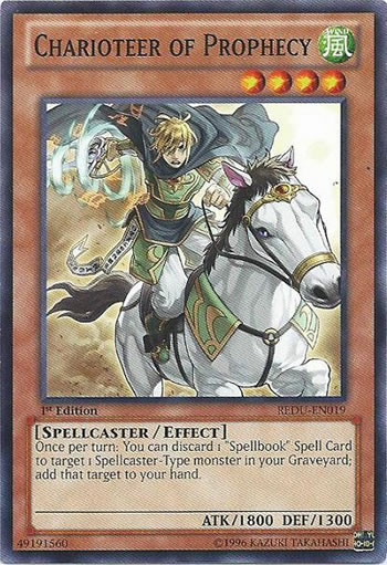 Yu-Gi-Oh Card: Charioteer of Prophecy