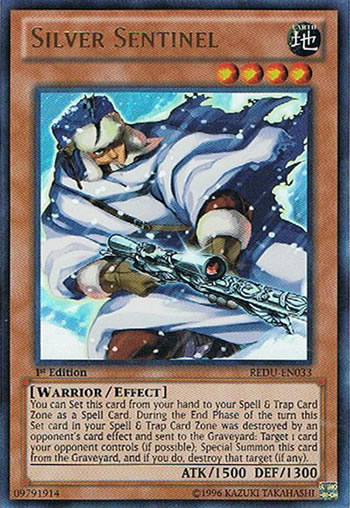 Yu-Gi-Oh Card: Silver Sentinel
