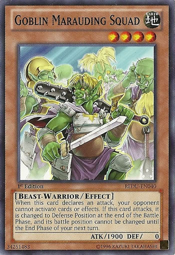 Yu-Gi-Oh Card: Goblin Marauding Squad