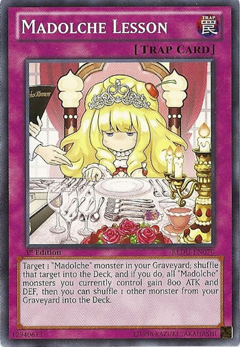 Yu-Gi-Oh Card: Madolche Lesson