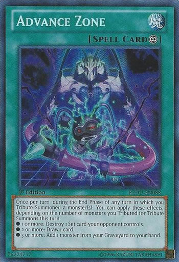 Yu-Gi-Oh! Carta Advance Zone (OP01-EN027) | OTS Tournament Pack 1 – Edizione Illimitata Comune