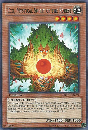 Yu-Gi-Oh Card: Eco, Mystical Spirit of the Forest