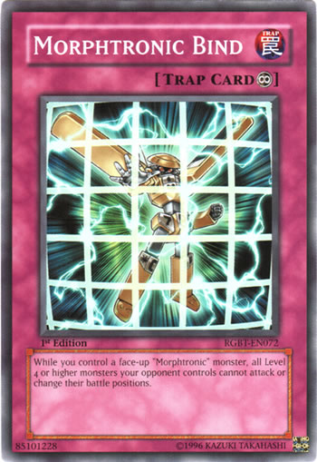 Yu-Gi-Oh Card: Morphtronic Bind