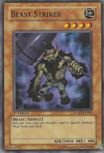 Yu-Gi-Oh Card: Beast Striker