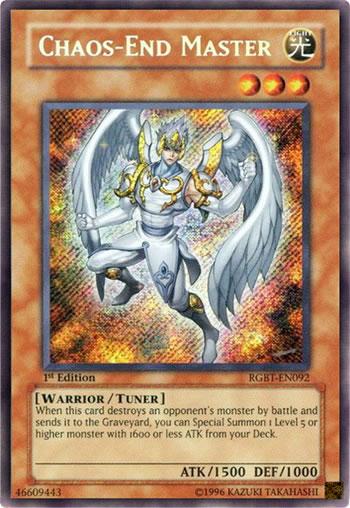 Yu-Gi-Oh Card: Chaos-End Master