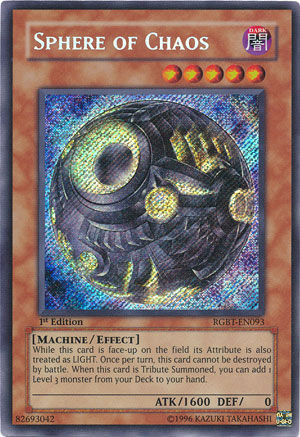Yu-Gi-Oh Card: Sphere of Chaos