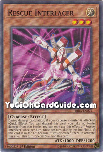 Yu-Gi-Oh Card: Rescue Interlacer
