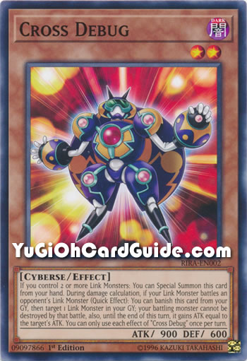 Yu-Gi-Oh Card: Cross Debug