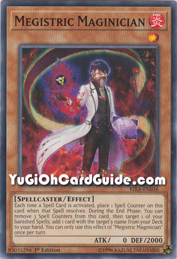 Yu-Gi-Oh Card: Megistric Maginician