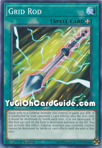 Yu-Gi-Oh Card: Grid Rod