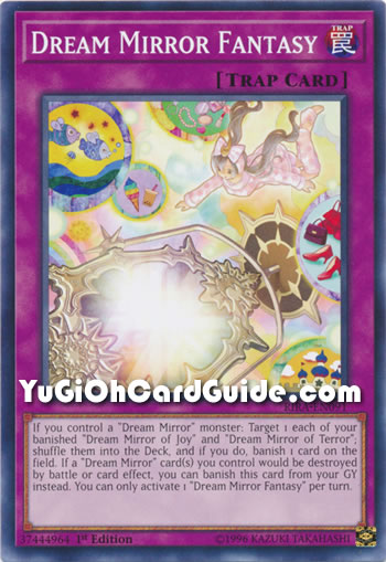 Yu-Gi-Oh Card: Dream Mirror Fantasy