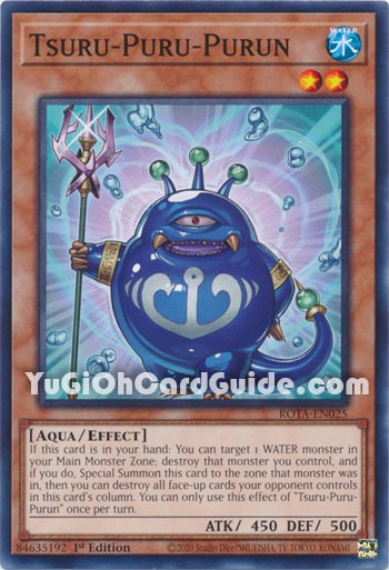 Yu-Gi-Oh Card: Tsuru-Puru-Purun