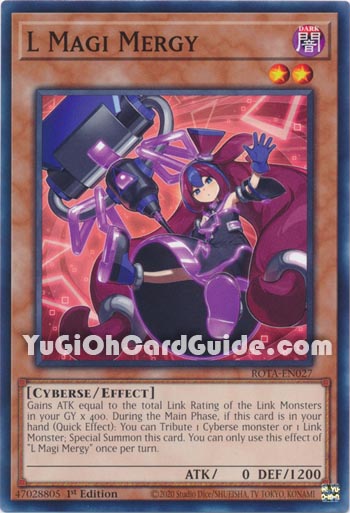 Yu-Gi-Oh Card: L Magi Mergy