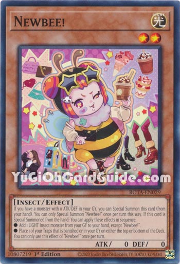 Yu-Gi-Oh Card: Newbee!