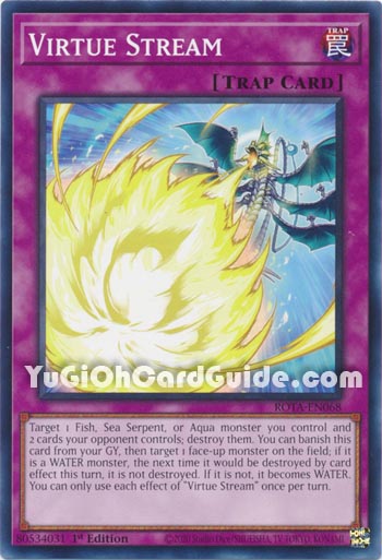 Yu-Gi-Oh Card: Virtue Stream