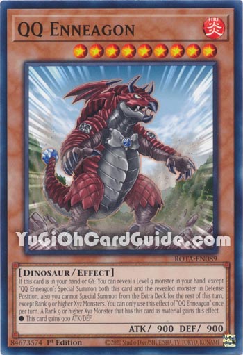 Yu-Gi-Oh Card: QQ Enneagon