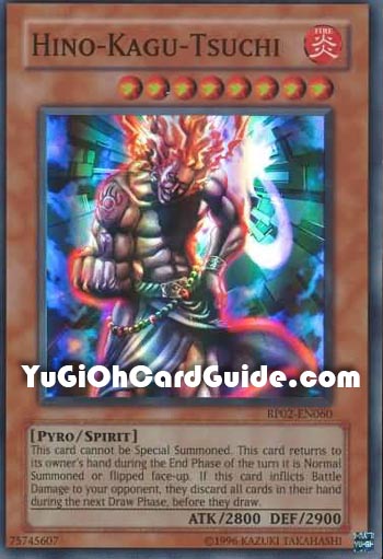 Yu-Gi-Oh Card: Hino-Kagu-Tsuchi