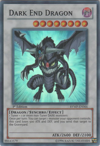 Yu-Gi-Oh Card: Dark End Dragon