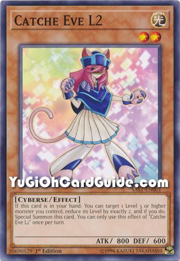 Yu-Gi-Oh Card: Catche Eve L2