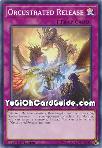 Yu-Gi-Oh Card: Orcustrated Release