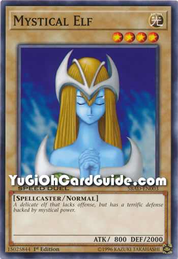 Yu-Gi-Oh Card: Mystical Elf