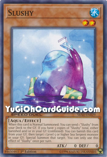 Yu-Gi-Oh Card: Slushy