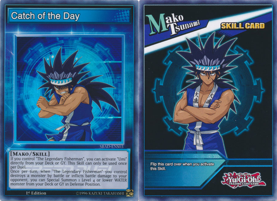 Yu-Gi-Oh Card: Catch of the Day