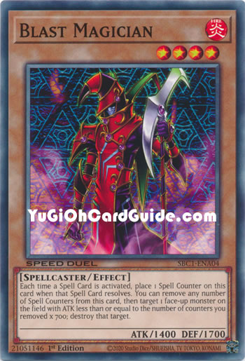 Yu-Gi-Oh Card: Blast Magician