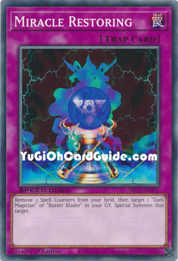 Yu-Gi-Oh Card: Miracle Restoring