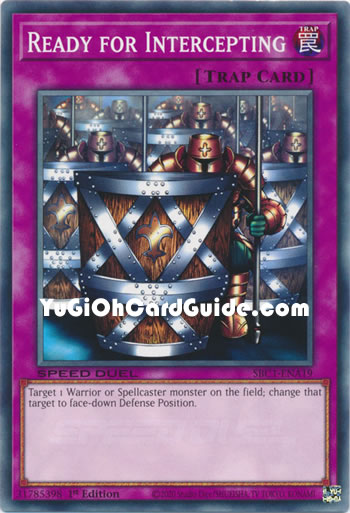 Yu-Gi-Oh Card: Ready for Intercepting