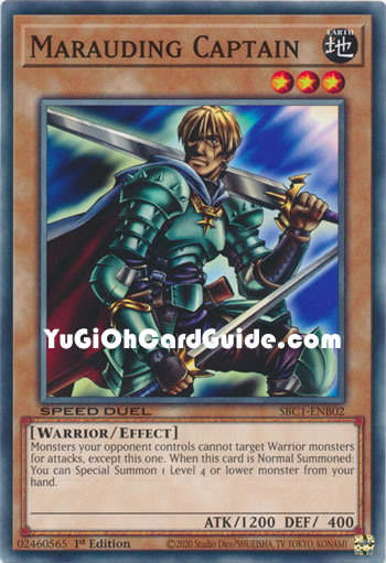 Yu-Gi-Oh Card: Marauding Captain