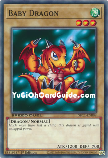Yu-Gi-Oh Card: Baby Dragon