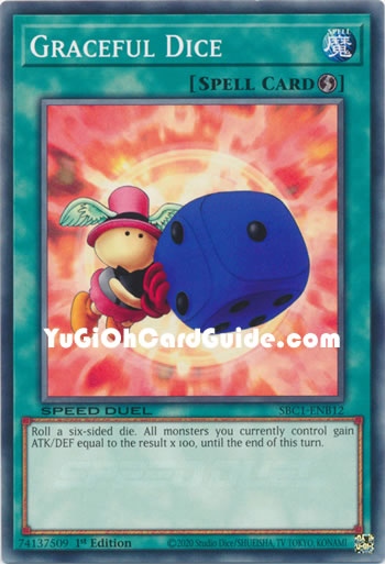 Yu-Gi-Oh Card: Graceful Dice