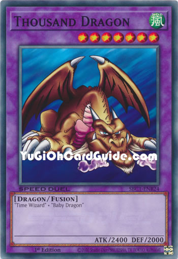 Yu-Gi-Oh Card: Thousand Dragon