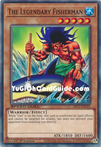 Yu-Gi-Oh Card: The Legendary Fisherman