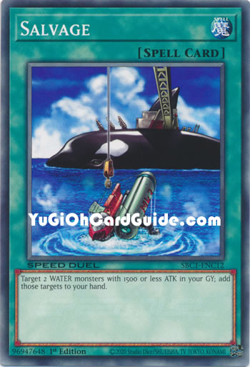 Yu-Gi-Oh Card: Salvage