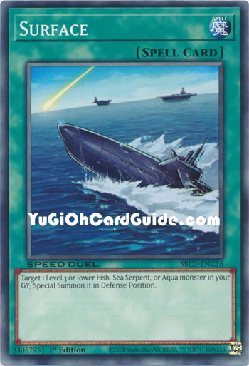 Yu-Gi-Oh Card: Surface