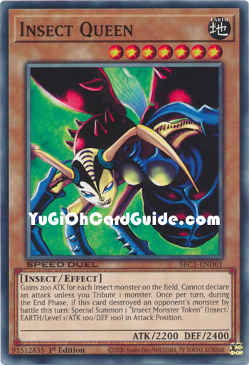 Yu-Gi-Oh Card: Insect Queen