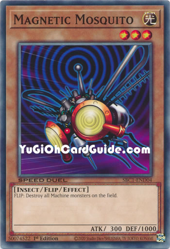 Yu-Gi-Oh Card: Magnetic Mosquito