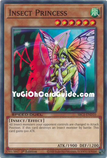 Yu-Gi-Oh Card: Insect Princess