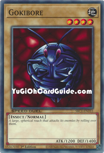 Yu-Gi-Oh Card: Gokibore