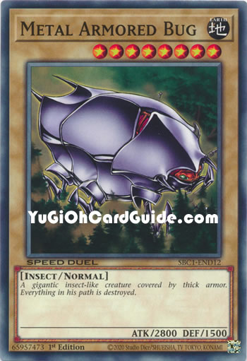 Yu-Gi-Oh Card: Metal Armored Bug