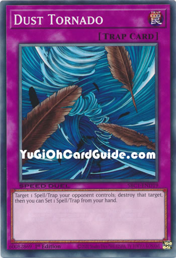 Yu-Gi-Oh Card: Dust Tornado