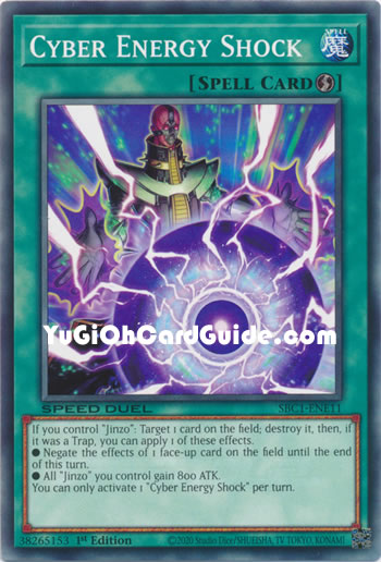 Yu-Gi-Oh Card: Cyber Energy Shock