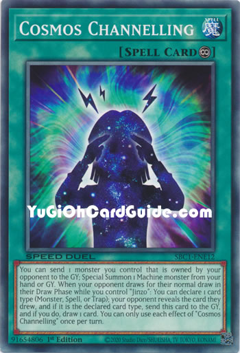 Yu-Gi-Oh Card: Cosmos Channelling