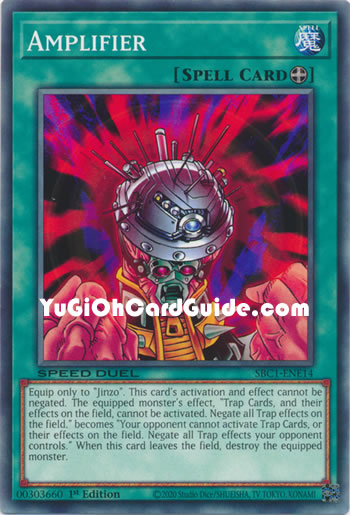 Yu-Gi-Oh Card: Amplifier